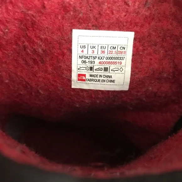 The North Face Alpenglow Iv Lace Boot - Kids' Size 4 - Picture 9 of 12